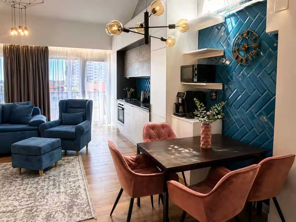 Reședința Mid Azure | Parcare gratuită | Check-in independent